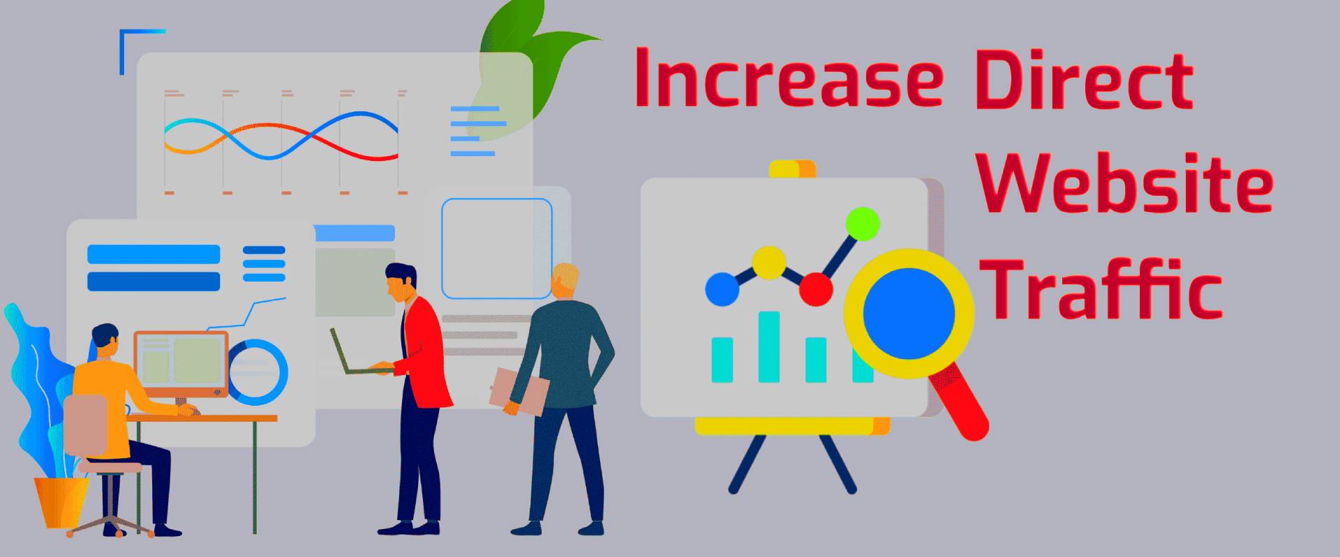 How to increase direct website traffic 2023
