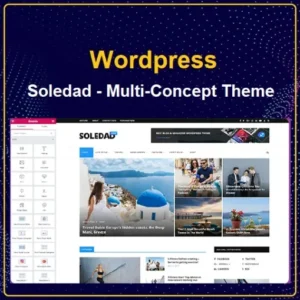 Soledad – Multi-Concept Blog Magazine WordPress Theme